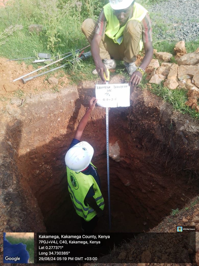 Geotechnical Investigation for the Santon Hotel along Kakamega-Mumias Road