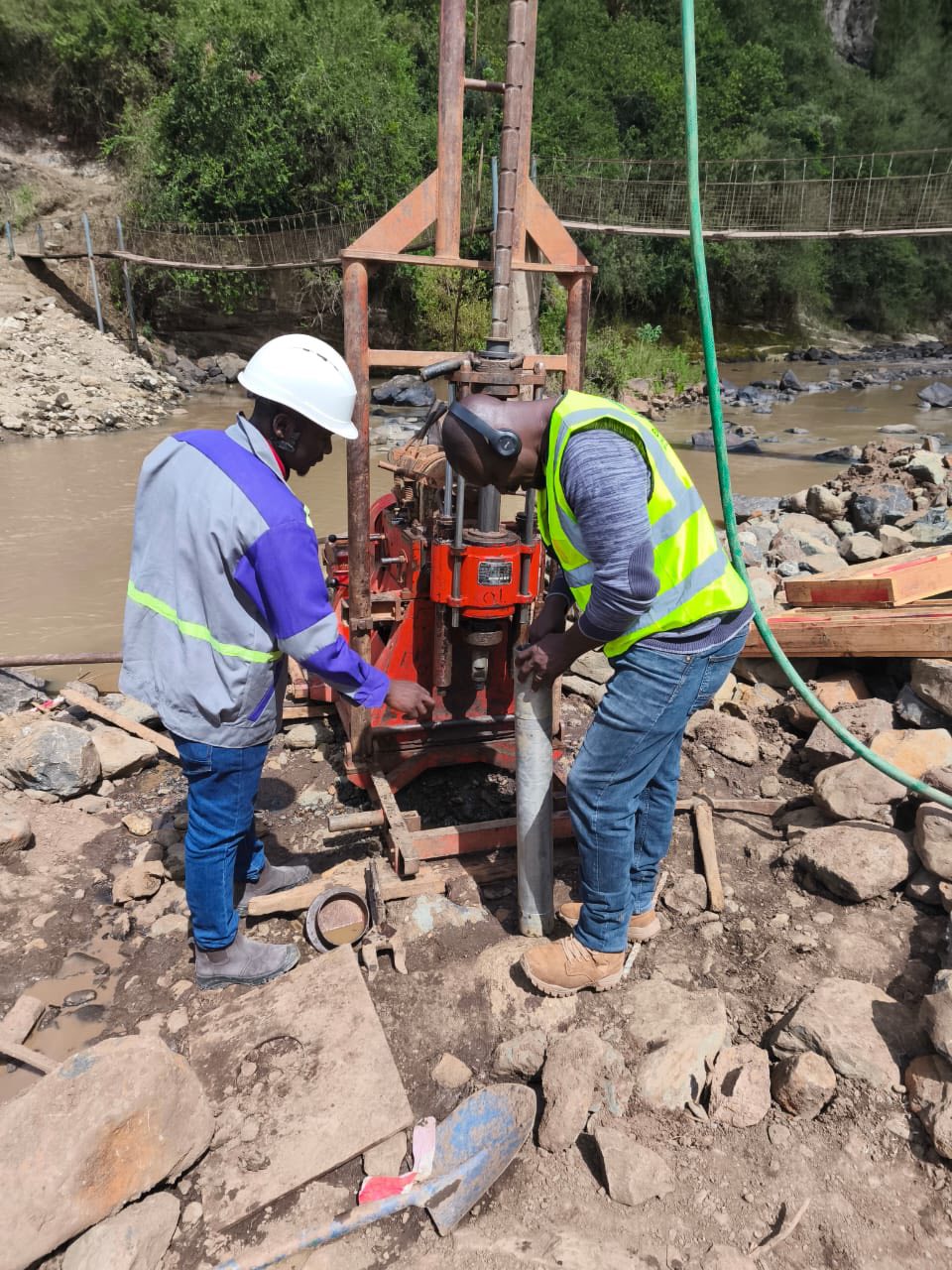Geotechnical Investigation for Gachuha Bridge in Nyandarua County